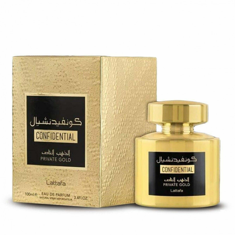 Парфюмерная вода Lattafa Perfumes Confidential Private Gold 100 мл