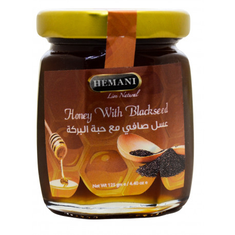 Мёд с Черным Тмином |  Honey with Blackseed (Hemani)  125 гр