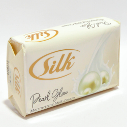 Крем-мыло Pearl Glow "Протеины шелка и Жемчуг" (Silk) 125 гр