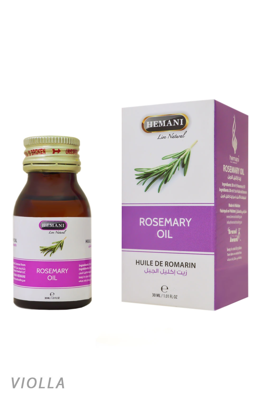 Масло Розмарина | Rosemary oil (Hemani) 30 мл