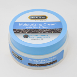 Moisturizing Cream with Black Seed | Крем увлажняющий с черным тмином (Hemani), 150 гр