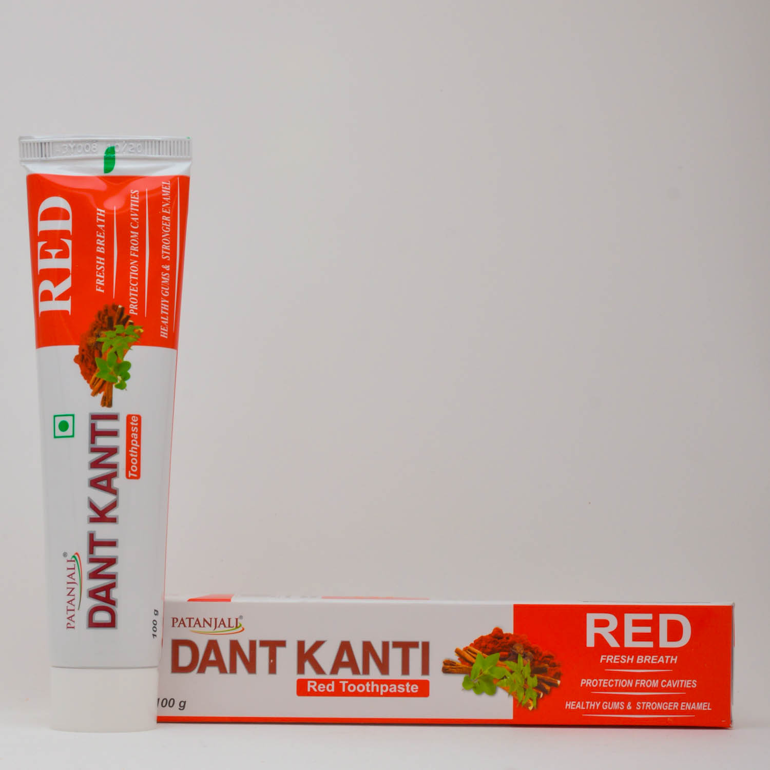 Аюрведическая зубная паста Дант Канти Ред | Dant Kanti Red (Patanjali) 100 г