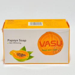 Мыло Омолаживающее с Папайей | Papaya Soap, Skin Whitening (Vasu) 125 гр