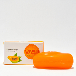 Мыло Омолаживающее с Папайей | Papaya Soap, Skin Whitening (Vasu) 125 гр