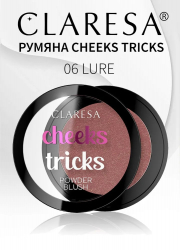 Румяна "Cheeks Tricks" Claresa, 3,5 г 