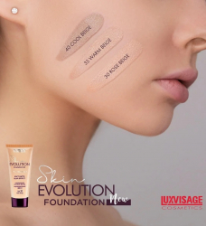 Тональный крем LUXVISAGE Skin EVOLUTION soft matte blur effect, матирующий, выравнивающий