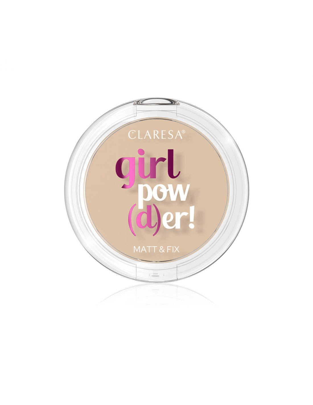 Пудра компактная "Girl Powder" Claresa, 12 г