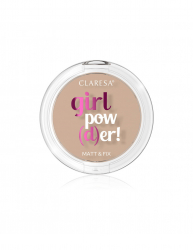 Пудра компактная "Girl Powder" Claresa, 12 г