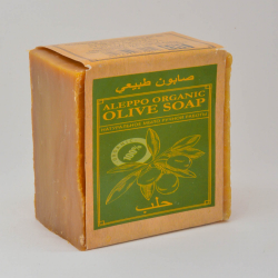 Натуральное мыло ручной работы Aleppo Organic Olive Soap , 200 гр