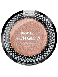 Тени для век компактные RICH GLOW Luxvisage 