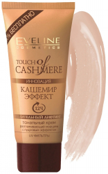 Тональный крем - TOUCH OF CASHMERE, EVELINE 40 мл