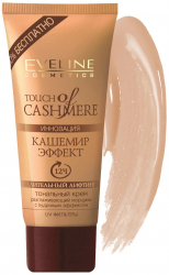 Тональный крем - TOUCH OF CASHMERE, EVELINE 40 мл