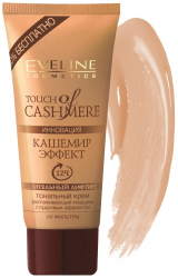 Тональный крем - TOUCH OF CASHMERE, EVELINE 40 мл