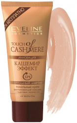 Тональный крем - TOUCH OF CASHMERE, EVELINE 40 мл