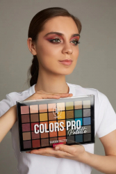 Палетка теней для век COLORS PRO PALETTE, 40 цветов Triumph СTE 40 