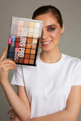 Палетка теней для век COLORS PRO PALETTE, 40 цветов Triumph СTE 40 