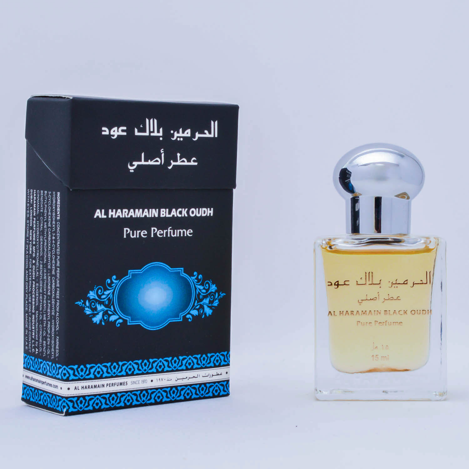 Арабские духи Black Oudh (Haramain) 15 мл