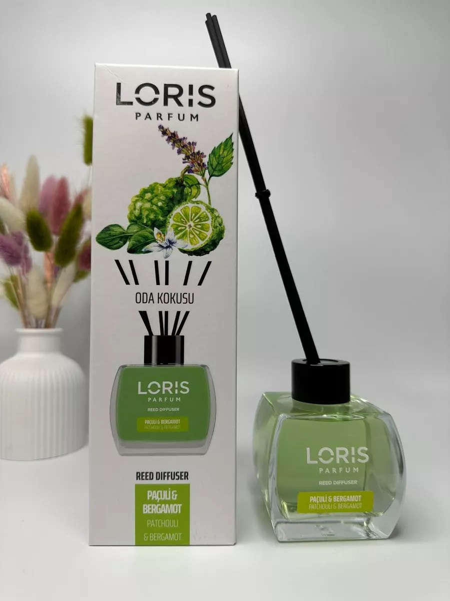  Loris Parfum Ароматический диффузор Бергамот и пачули "Patchouli & Bergamot" 120 мл