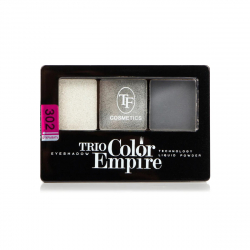 Трехцветные компактные тени для век TRIO EMPIRE COLOR EYESHADOW CTE22