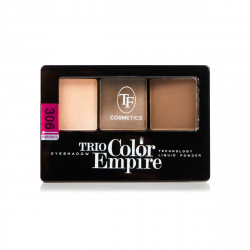 Трехцветные компактные тени для век TRIO EMPIRE COLOR EYESHADOW CTE22