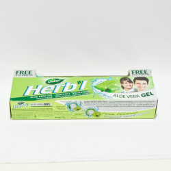 Зубная паста гель с Алое Вера + щетка (Dabur Herb’l), 150 гр