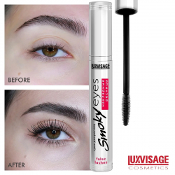 Тушь для ресниц SMOKY EYES LUXVISAGE накладные ресницы 7 г