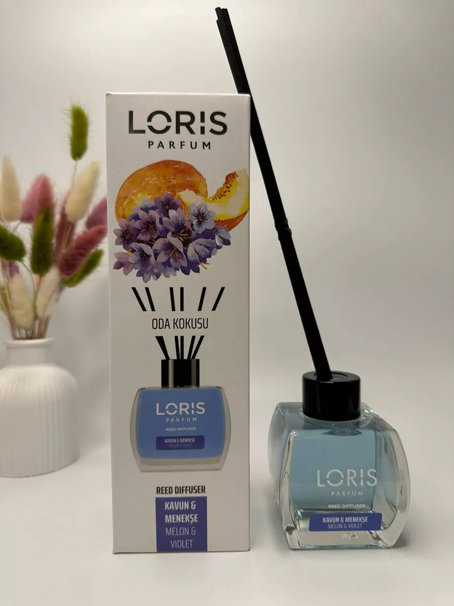  Loris Parfum Ароматический диффузор "Melon & Violet (Дыня и Фиалка)" 120 мл