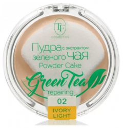 Пудра компактная с экстрактом зелёного чая Green Tea repairing Powder Cake CTP 16