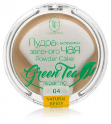 Пудра компактная с экстрактом зелёного чая Green Tea repairing Powder Cake CTP 16