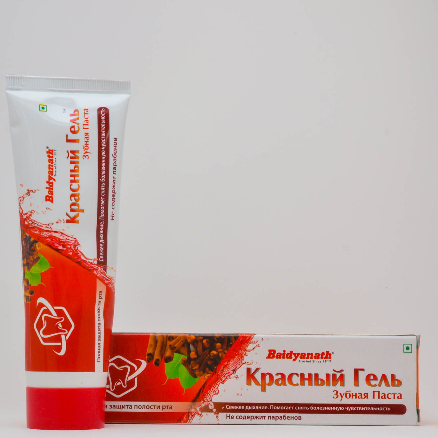 Зубная паста "Красный гель" (Baidyanath) 100г