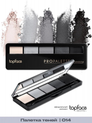 Палитра теней для век TopFace PRO PALETTE РТ 501 12,5 гр 