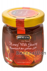 Мёд с женьшенем | Honey With Ginseng (Hemani) 125 гр