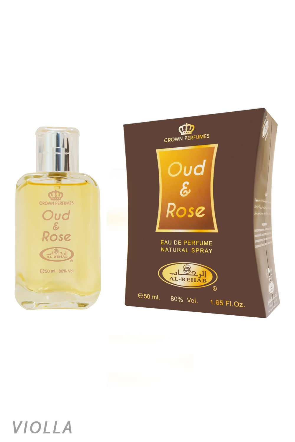 Парфюмерная вода Oud and Rose (Al-Rehab) 50 мл