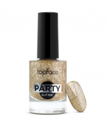 Лак для ногтей "Party Glitter" Topface PT106,9 мл