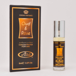 Арабские духи Oud and Rose (Al-Rehab) 6 мл