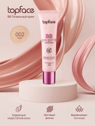 Тональный BB-крем "Skin Editor Matte Finish", TopFace PT462, 30 мл