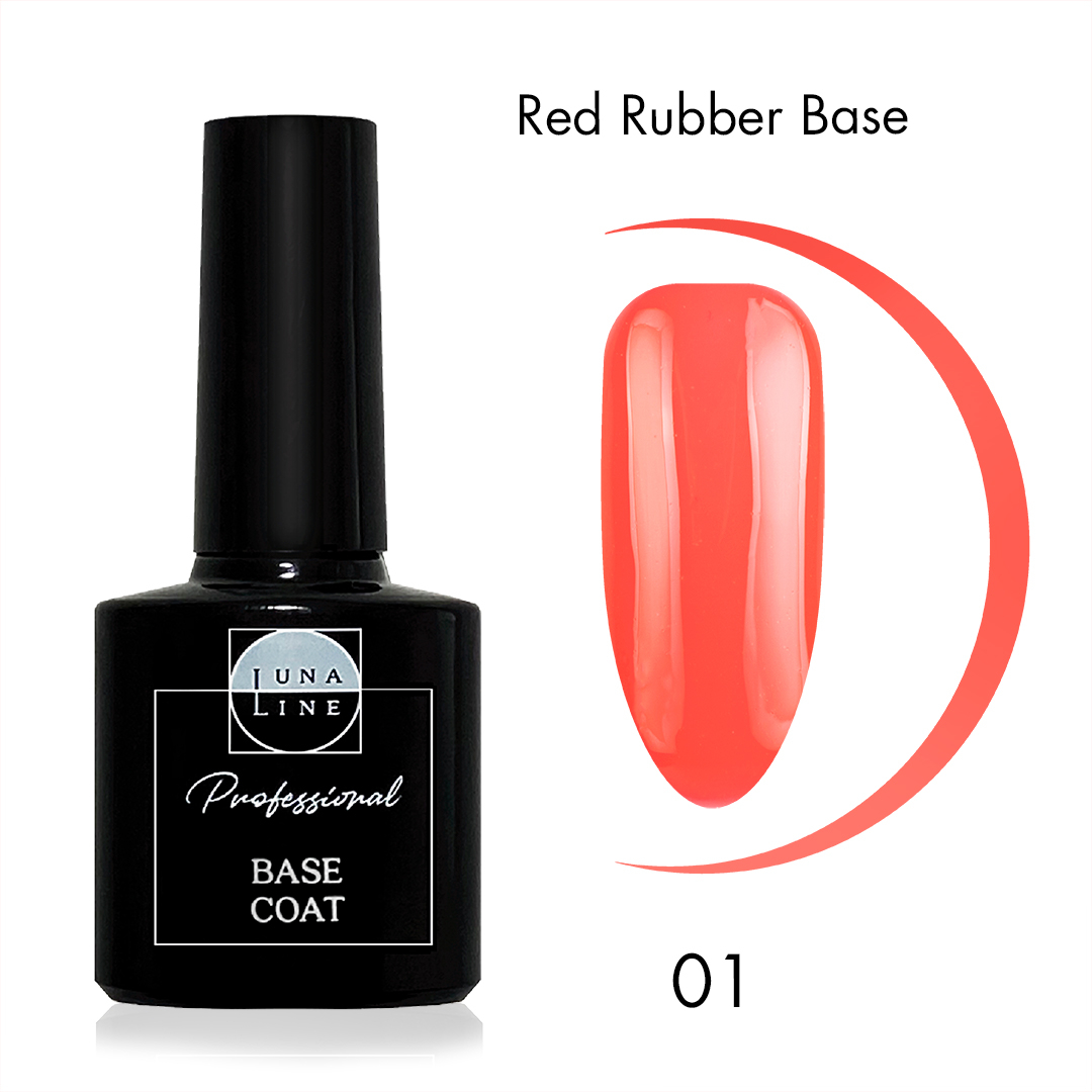 Базовое покрытие Luna Line Rubber Red