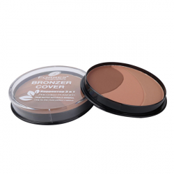 Пудра Bronzer Cover Корректор 3 в 1 Farres 3122