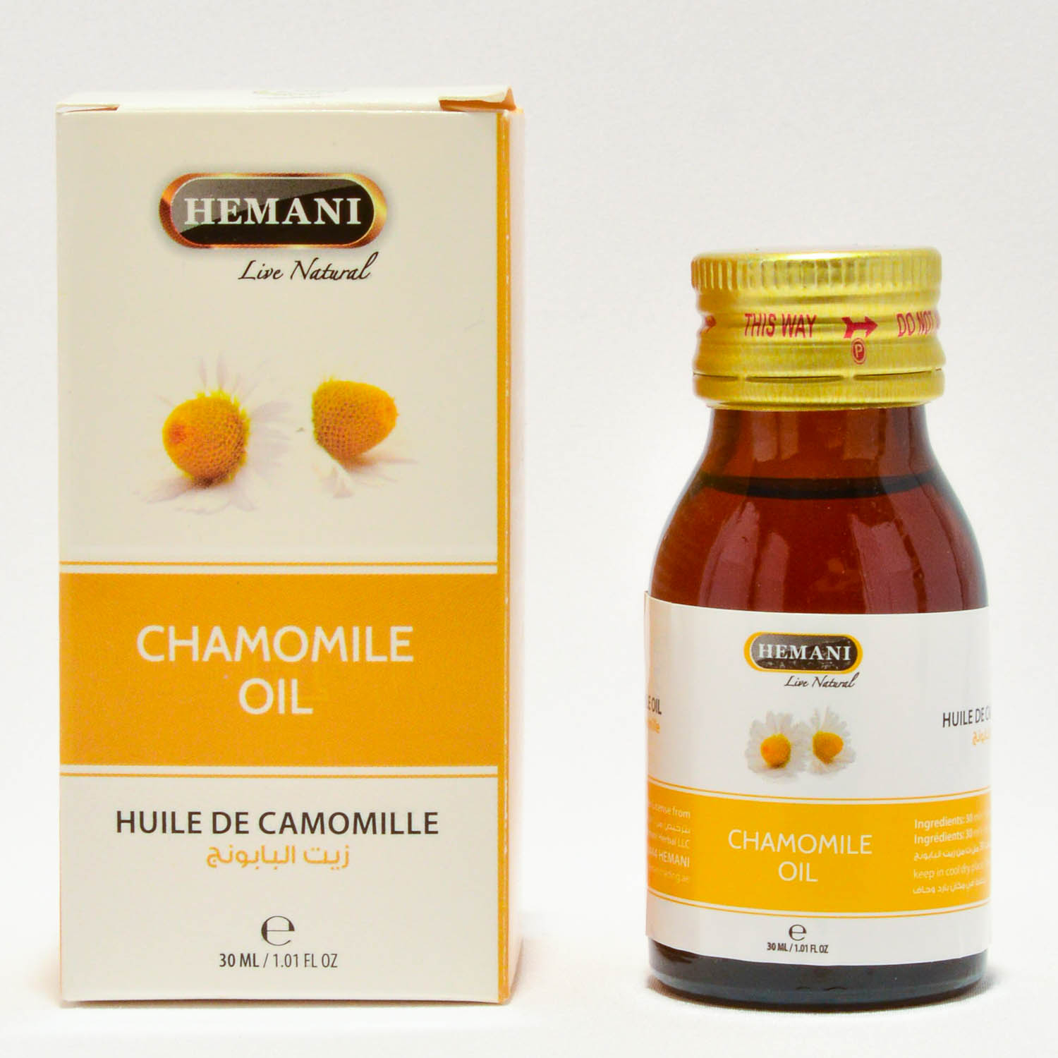 Масло Ромашки | Chamomile Oil (Hemani) 30 мл