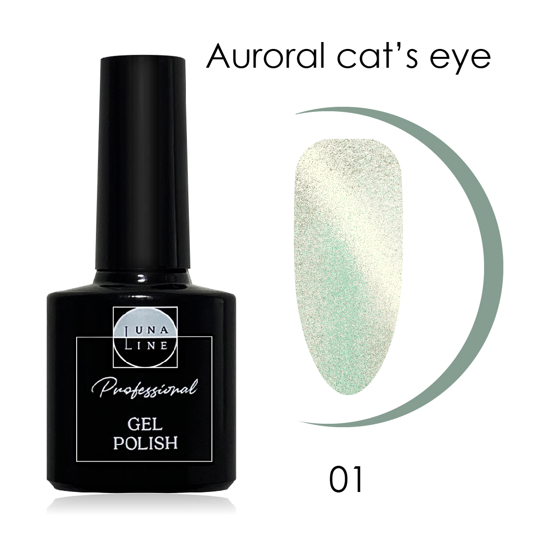 Гель-лак LunaLine - Auroral Cat's eye