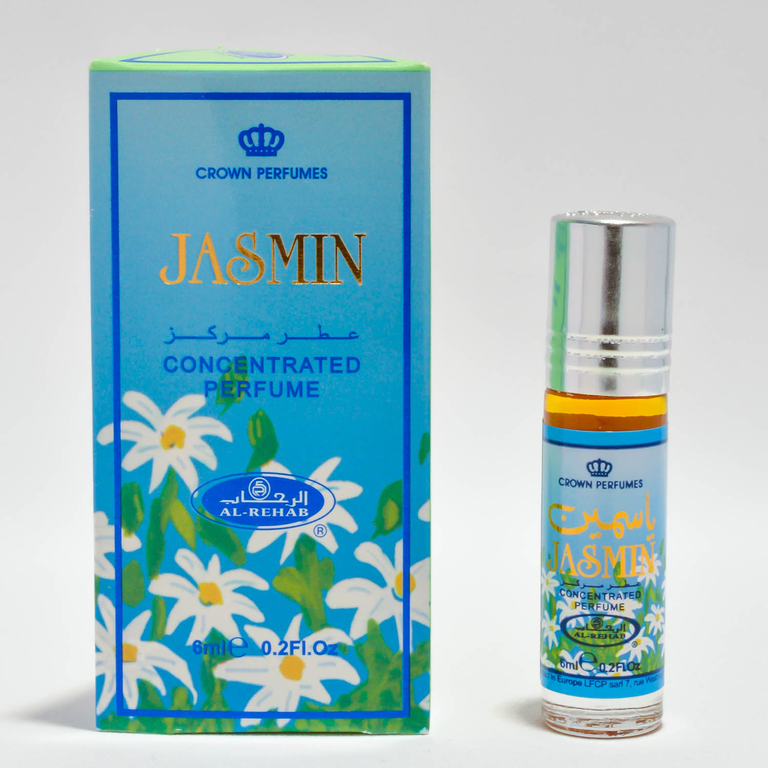 Арабские духи Jasmin (Al-Rehab) 6 мл