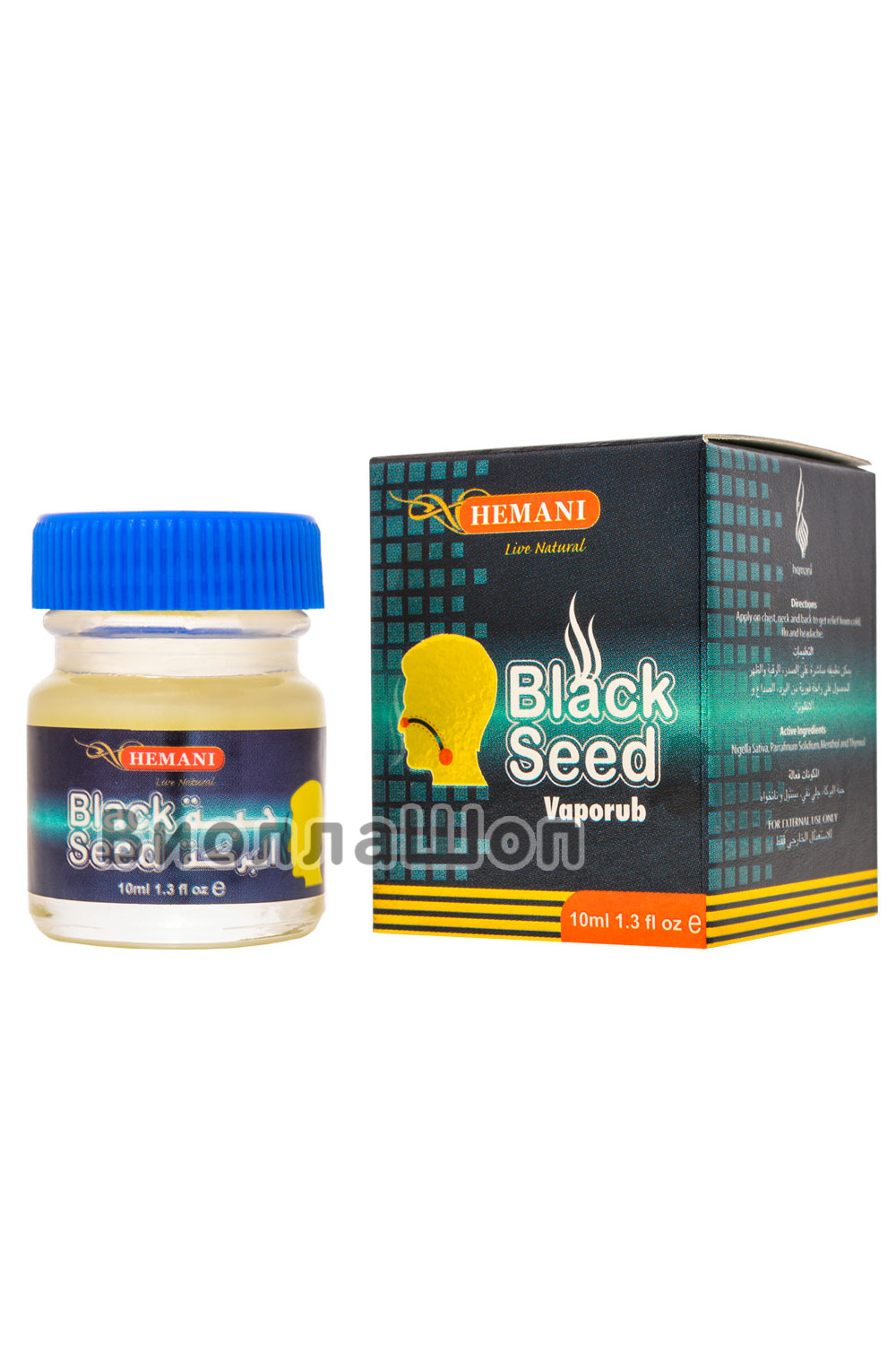 Мазь разогревающая с маслом черного тмина | Black Seed Vaporub 10 мл