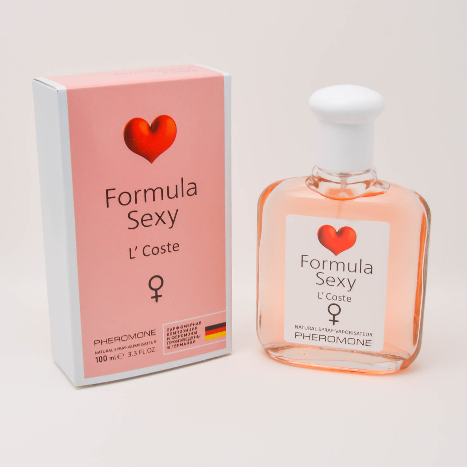 Formula Sexy L"coste / Парфюмерный лосьон с феромонами "Formula Sexy", 100 мл