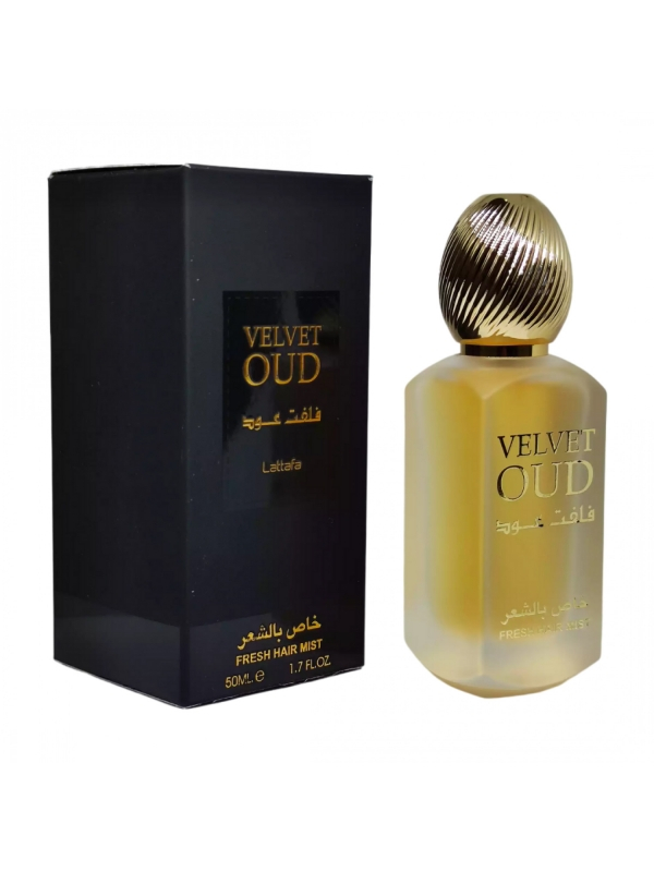 Вуаль для волос Velvet Oud Fresh Hair Mist , Lattafa 50 мл 