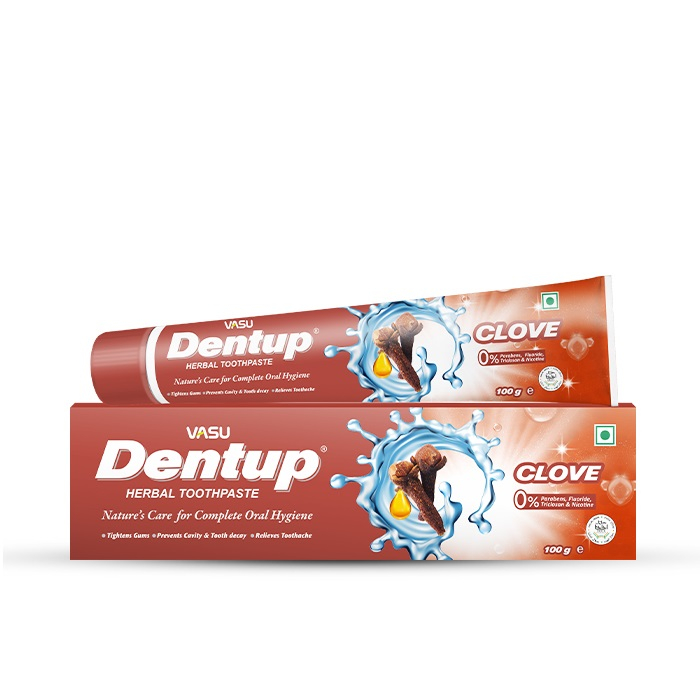 Зубная паста с гвоздикой Dentup with clove, Vasu, 100 г