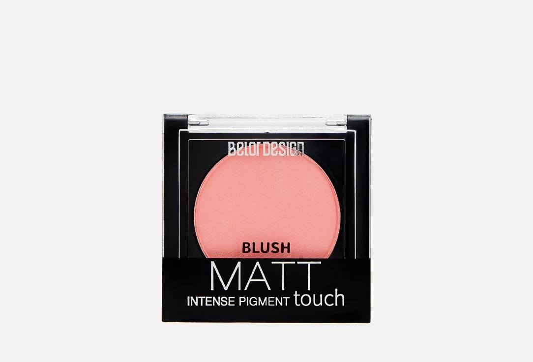 Румяна для лица матовые "MATT TOUCH" Belor Design 3,6 г