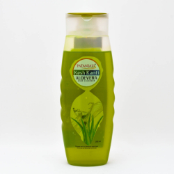 Шампунь против выпадения и секущихся концов волос | esh Kanti ALOE VERA Hair Cleanser, (Patanjali) 200 мл